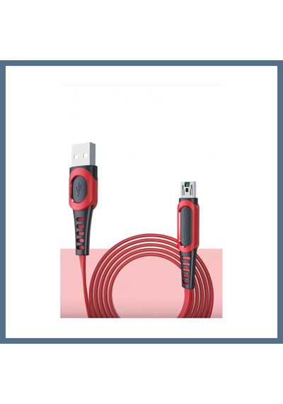 Buradabulabilirsin Konfulon Dc24 Micro Usb Kablo 1.2m 4a - Kırmızı Bbz