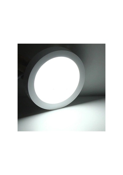 30 Watt Panel Led Armatür Sıva Üstü Yuvarlak Ct 5273 Beyaz Işık 6400k Alüminyum Kasa Orjnlct5273bb Diğer