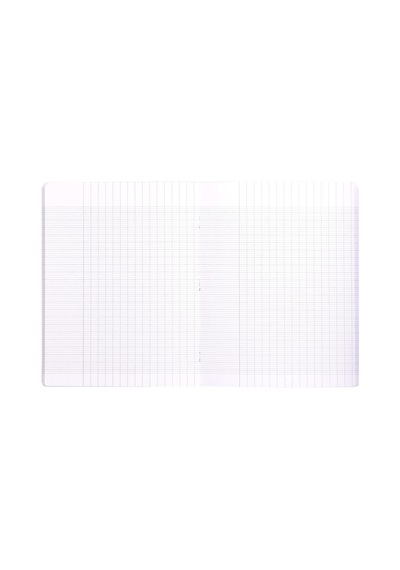 323751c A Mavi Mimesys Zımbalanmış Defter - 17x22 Cm - 48 Seyes Çizgili - 90 G Beyaz Kağıt - Po