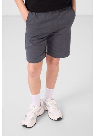 Siyah-gri Pamuklu Oversize Fit Dokuma Hafif Esnek Chino Erkek Çocuk Şort Takım - 11278 Siyah - Gri Siyah-gri Pamuklu Oversize Fit Dokuma Hafif Esnek Chino Erkek Çocuk Şort Takım - 11278 Siyah - Gri