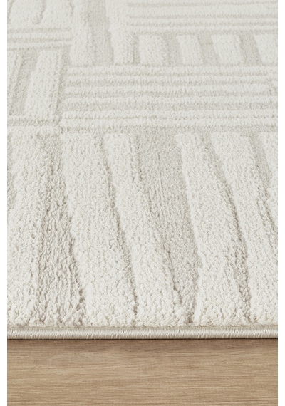 Kaşmir Halı 7/24 Plushy Tova Cream 200x290 Cm Krem