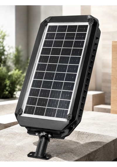 Astraltech Güneş Enerjili Led Sokak Lambası Geniş Aydınlatma Açılı