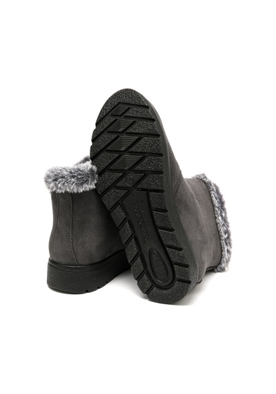 Antracıte Bot Kadın 45 U30 Ux Fly Flot Cloth Woman Boot Anthracite Antrasit