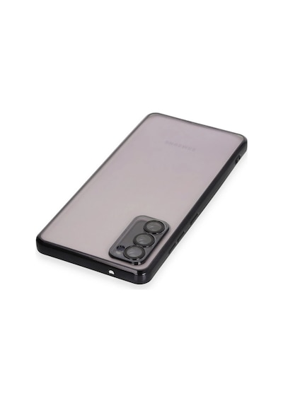 Newface - 395 - Samsung Galaxy Uyumlu S20 Fe Kılıf Razer Lensli Silikon - Kmrsfres - - Siyah Sıyah