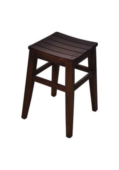 Ahşap Tabure 45 Cm. Gürgen Ağacından Cilalı 1.Kalite