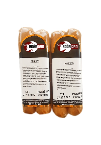 Boğadan Dana Sosis (1 KG)