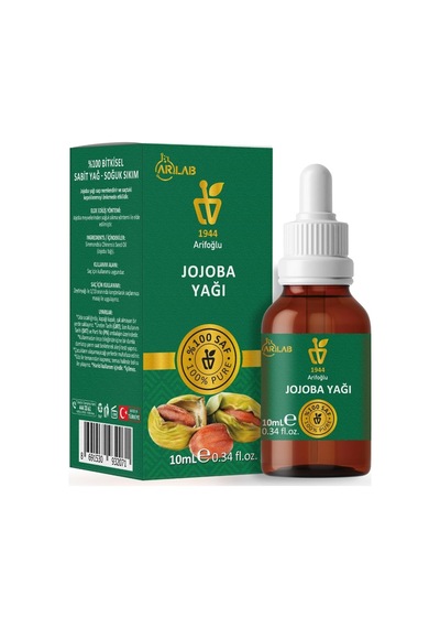 Jojoba Yağı 10ml%100 Saf Arlab Jojoba Oil Pure Simmondsia Chinensis Seed Oil Diğer