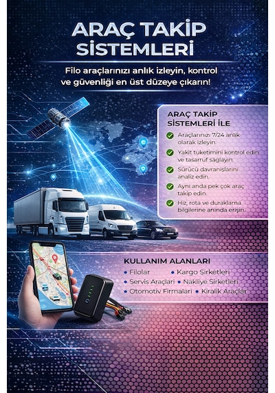 Araç Takip Sistemleri Mobil Gprs Takip