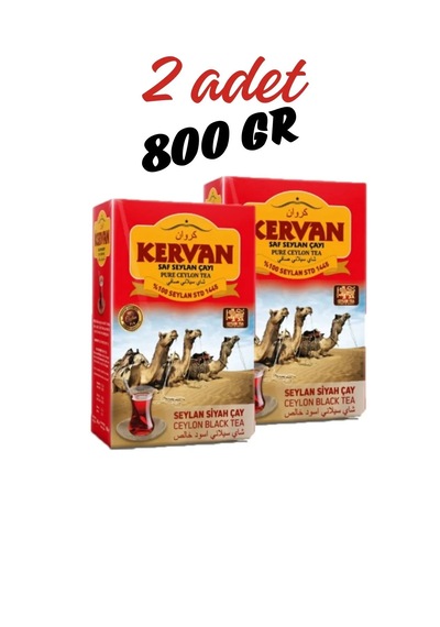 Kervan İthal Ceylon Çayı 2 x 800 G