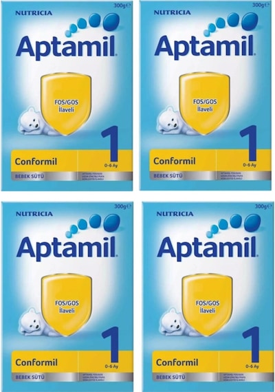 Aptamil Conformil 1 Bebek Sütü 4 x 300 G