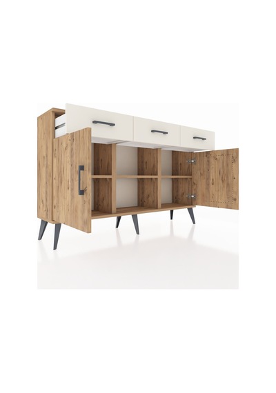 Arges Konsol 3 Raflı 3 Çekmeceli 3 Kapaklı 132x30x83 Çam-çam/aytaşı Çam/aytaşı Arges Konsol 3 Raflı 3 Çekmeceli 3 Kapaklı 132x30x83 Çam-çam/aytaşı Çam/aytaşı