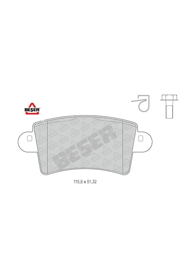 Arka Fren Balatasi Master Ii -movano 01-10