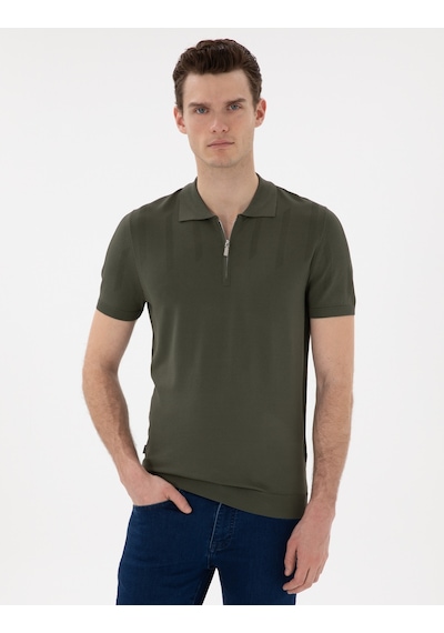 Pierre Cardin Erkek Haki Kazak /triko 50305984-vr027 Haki
