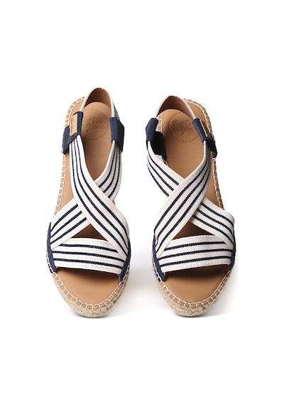 Sandalet Kadın Tina Toni Pons Ecru-navy Cru-mari Null Rose