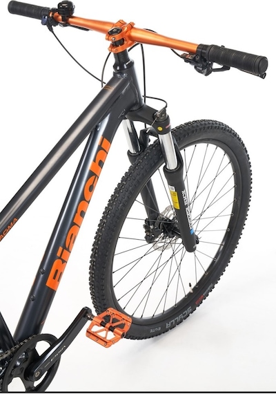 Bianchi Magma 27.x 1x8 Vites Dağ Bisikleti 27.5 Jant 38 Cm Turuncu Sarı