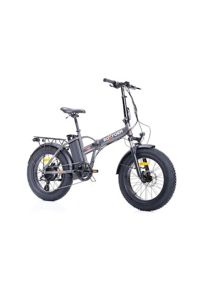 Roxform Ege Şehir Elektrikli Bisiklet - 250w Motor, 20 İnç Jant Gri