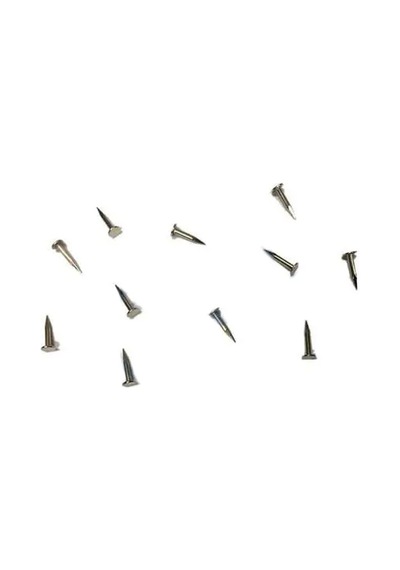 Klips, Menteşe, Ayağı Çivisi 7mm Çelik - Nikel 100gr 1