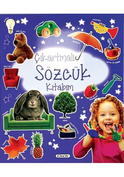Çıkartmalı Sözcük Kitabım- Civciv Yayınları