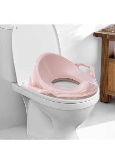 Veraura Lifestyle Pembe Kulplu Çocuk Klozet Adaptörü