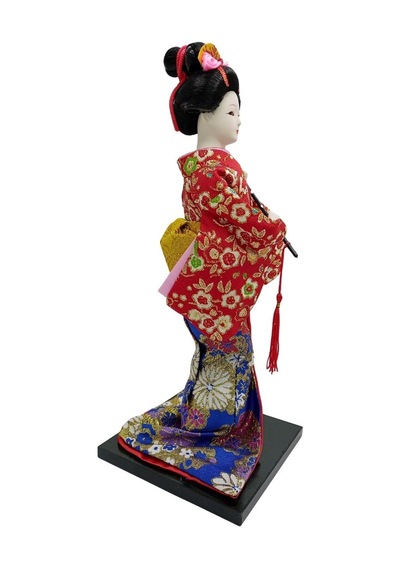 Japon Kimonolu Geyşa Bebek Kabuki Biblo 30 Cm No.11 Anime