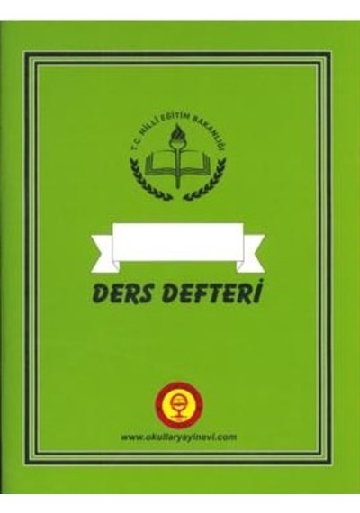Ders Defteri 7 Derslik Günlük Yoklama Fişli