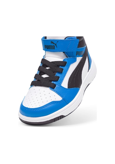 Puma Rebound V6 Mıd Çocuk Ayakkabı 393832 06 Beyaz