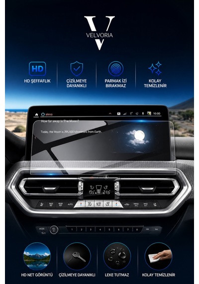 Bmw X4 Navigasyon 12.3 Inç Uyumlu Nano Anti-broken Ekran Koruyucu