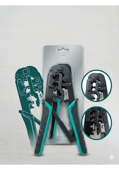 Proskit Cp-376tr Rj11 Rj12 Rj45 Moduler Konnektör Sıkma Pensesi