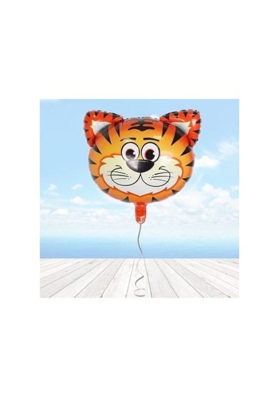 Safari Kedi Folyo Balon Ekru