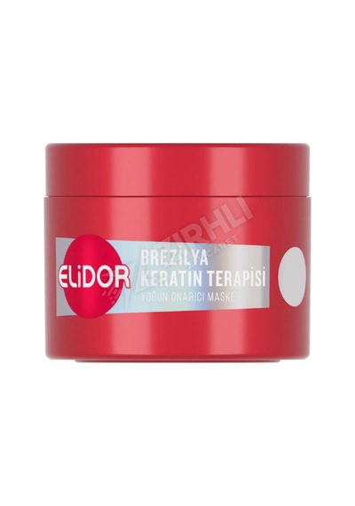 4 Adet Elidor Brezilya Keratin Terapisi Saç Bakım Maskesi 220 Ml