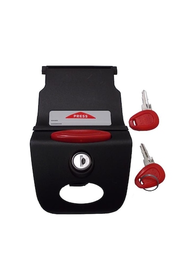 Givi Z641Nm2 Çanta Kilit Mekanizması Kırmızı Anahtarlı V46-V35 Standart-Standart