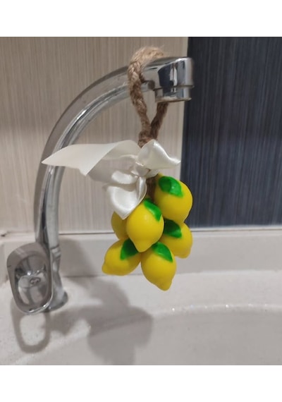 Limon Salkım Sabun El Yapımı Kokulu Dekoratif Hediyelik Sabun9 Okyanus
