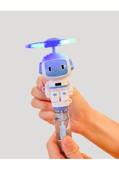 Let's Be Child Işıklı Robot Köpük Baloncuk