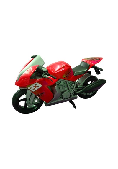 Moto Racing Yarış Motoru 29 Cm Kırmızı Lisinya