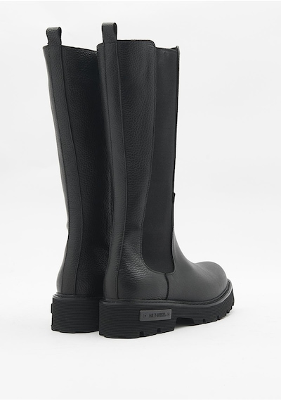 Harley Davidson Spiez Kadın Siyah B.deri Çizme-23616 Siyah