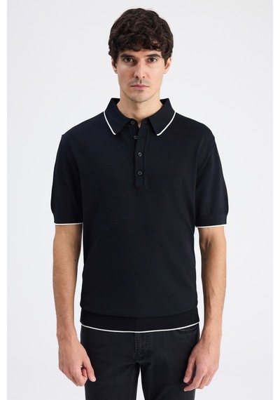 D's Damat Ds Damat Regular Fit Siyah Düz Örgü Kazak 6hc060192525m Çok Renkli