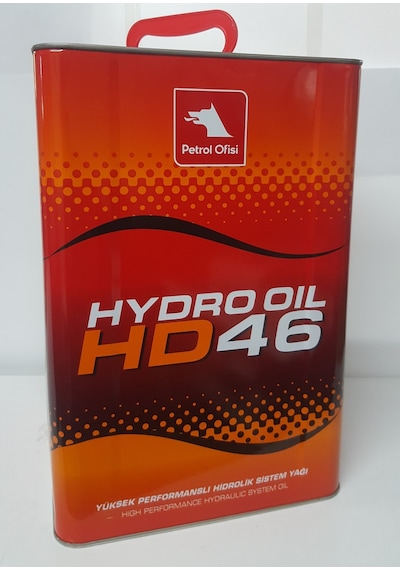 Petrol Ofisi Hydro Oil Hd 46 Yüksek Performanslı Hidrolik Sistem Yağı 16 LT TNK