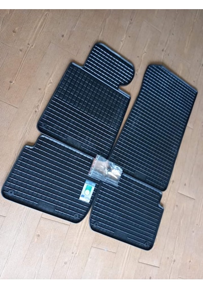 BMW E46 SİYAH KAUÇUK PASPAS TAKIMI ALMAN PETEX