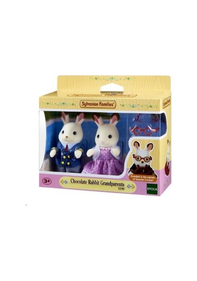Sylvanian Families Çikolata Kulaklı Tavşan Anneanne Ve Dede 5190