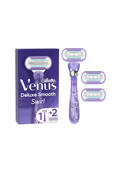 Gillette Venus Swirl Tıraş Makinesi +  Yedek Başlık 3'lü