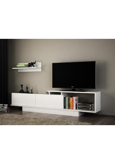 Dekorister Asos Tv Ünitesi Beyaz