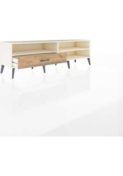 Hyperion Tv Ünitesi 2 Raflı Tek Çekmeceli 176x44x51 Aytaşı-aytaşı/çam Aytası/atlas Çam Hyperion Tv Ünitesi 2 Raflı Tek Çekmeceli 176x44x51 Aytaşı-aytaşı/çam Aytası/atlas Çam