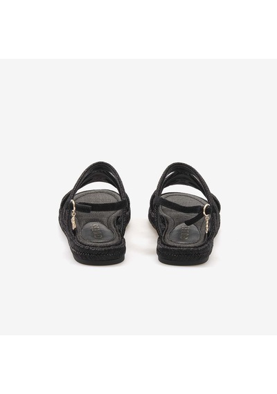 Guess Kalore Kadın Deri Sandalet Fljklrfab03 Siyah