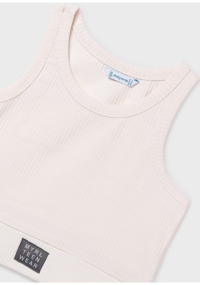 Mayoral Kız Çocuk Atlet Sweatshirt 2'li Takım Sarı - 06402