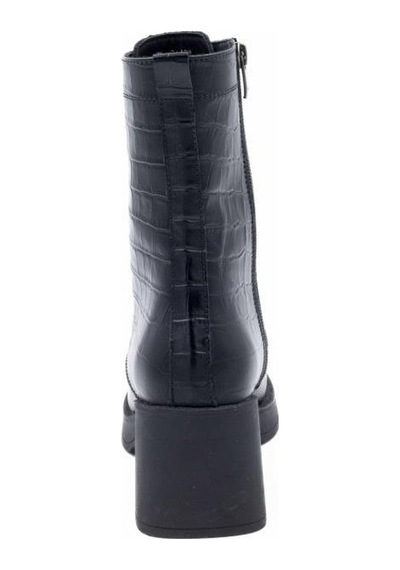 Freefoot 24402 Kroko Siyah Kadın Bot 001