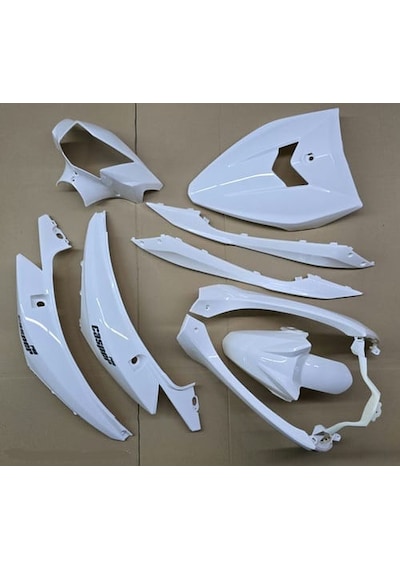 Yuki Casper Kaporta Set Beyaz