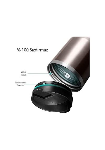 Mannhart By Spigen B201 Sızdırmaz Vakumlu Çelik Termos 887Ml