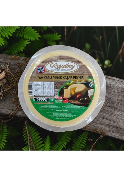 Yöresel Kars Tam Yağlı Piknik Taze Göbek Kaşarı 500 Gr