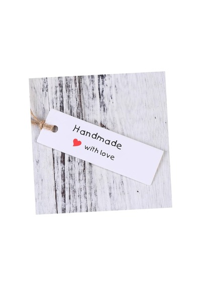1000 Adet Handmade Deri Elbise Etiketi, Ürün Etiketi, Reklam