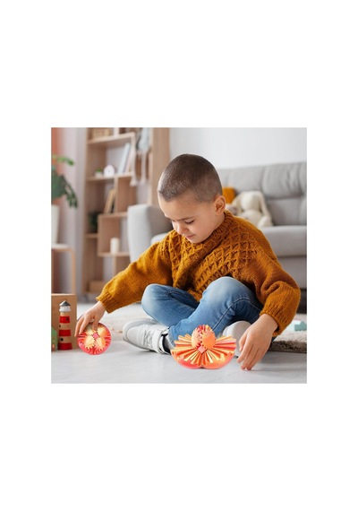 3d Baskılı Dişli Top Pla Malzeme, Stres Giderici Dönme Oyuncağı, Taşınabilir Spinner Küre Mavi